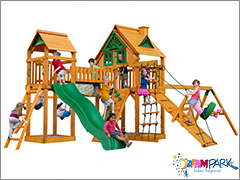 30695 - Ahap Kaydrakl Trmanmal Salncakl Oyun Evi