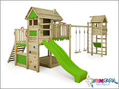 30654 - Ahap kili Kuleli Kaydrakl Salncakl Oyun Evi