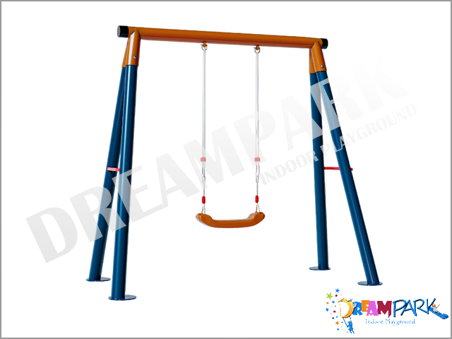 30711 - Ekonomik Metal Tekli Bahe ocuk Salncak Seti