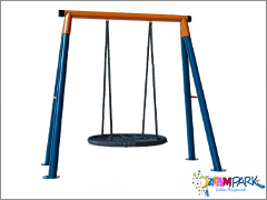 30712 - Ekonomik Metal Bahe Kuluka Salncak Seti