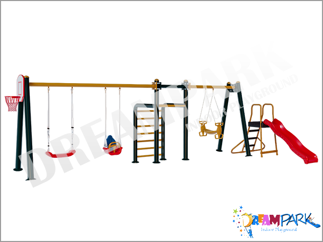 30787 - Kaydrakl Metal Salncak Seti