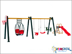 30792 - Kaydrakl Gondol Metal Salncak Seti